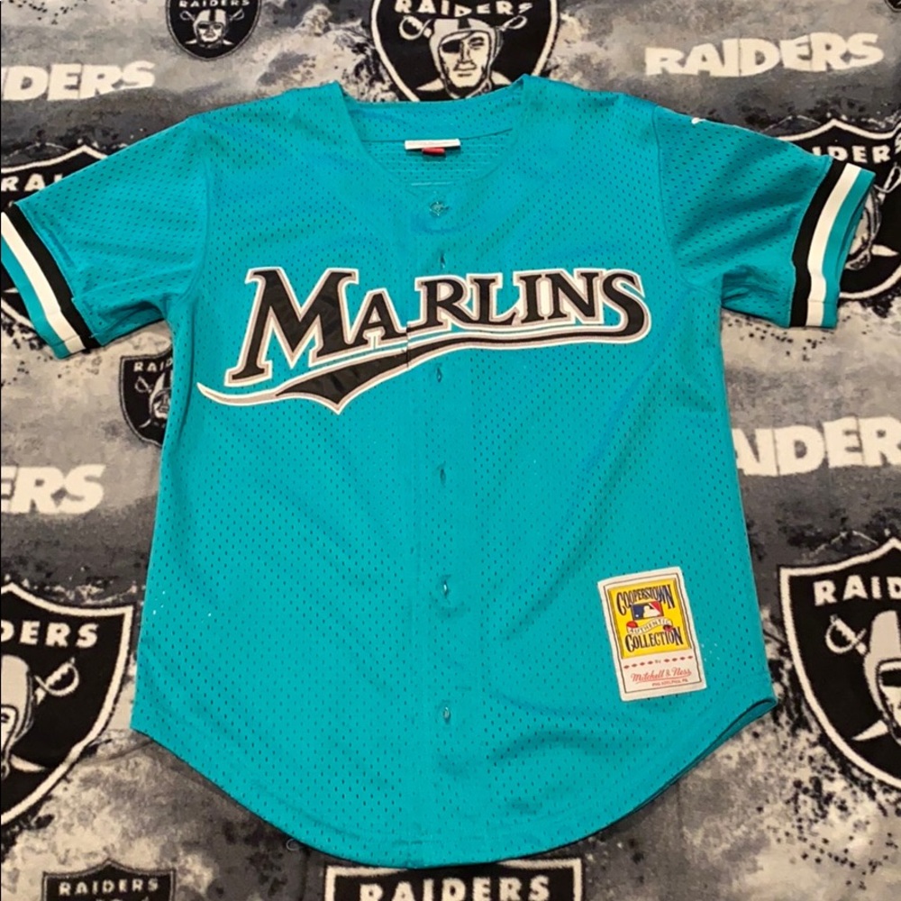 Marlins Mitchell & Ness Jersey